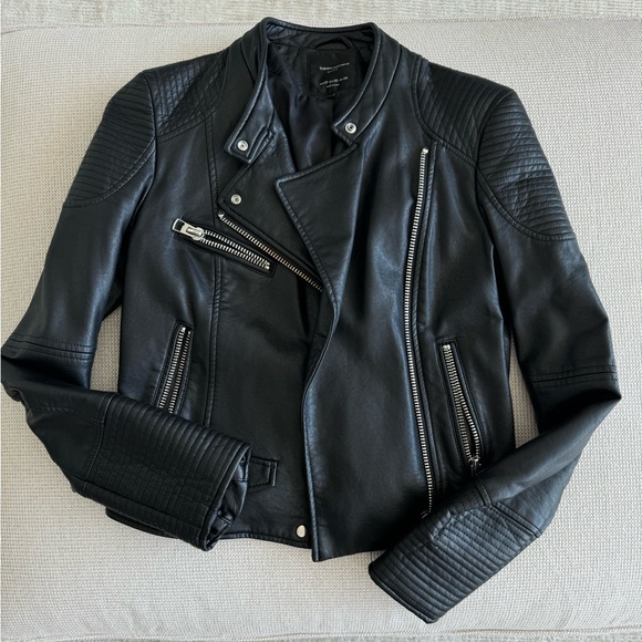 Zara Leather Jacket - Picture 1 of 7